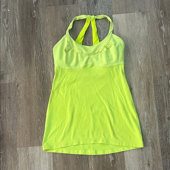 Tops - Lululemon Lime Green Halter Top